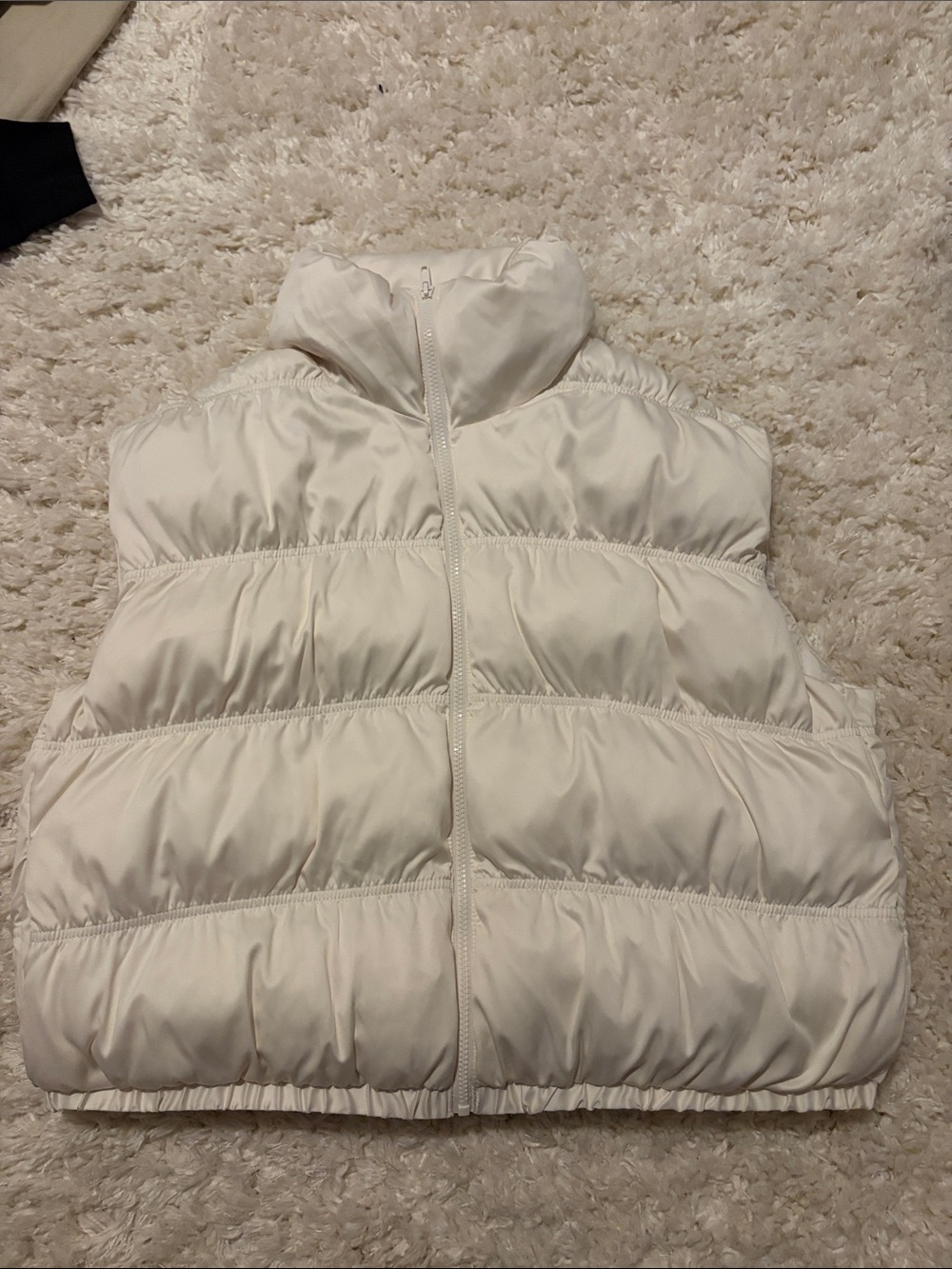 wild fable Cream Puffer Vest